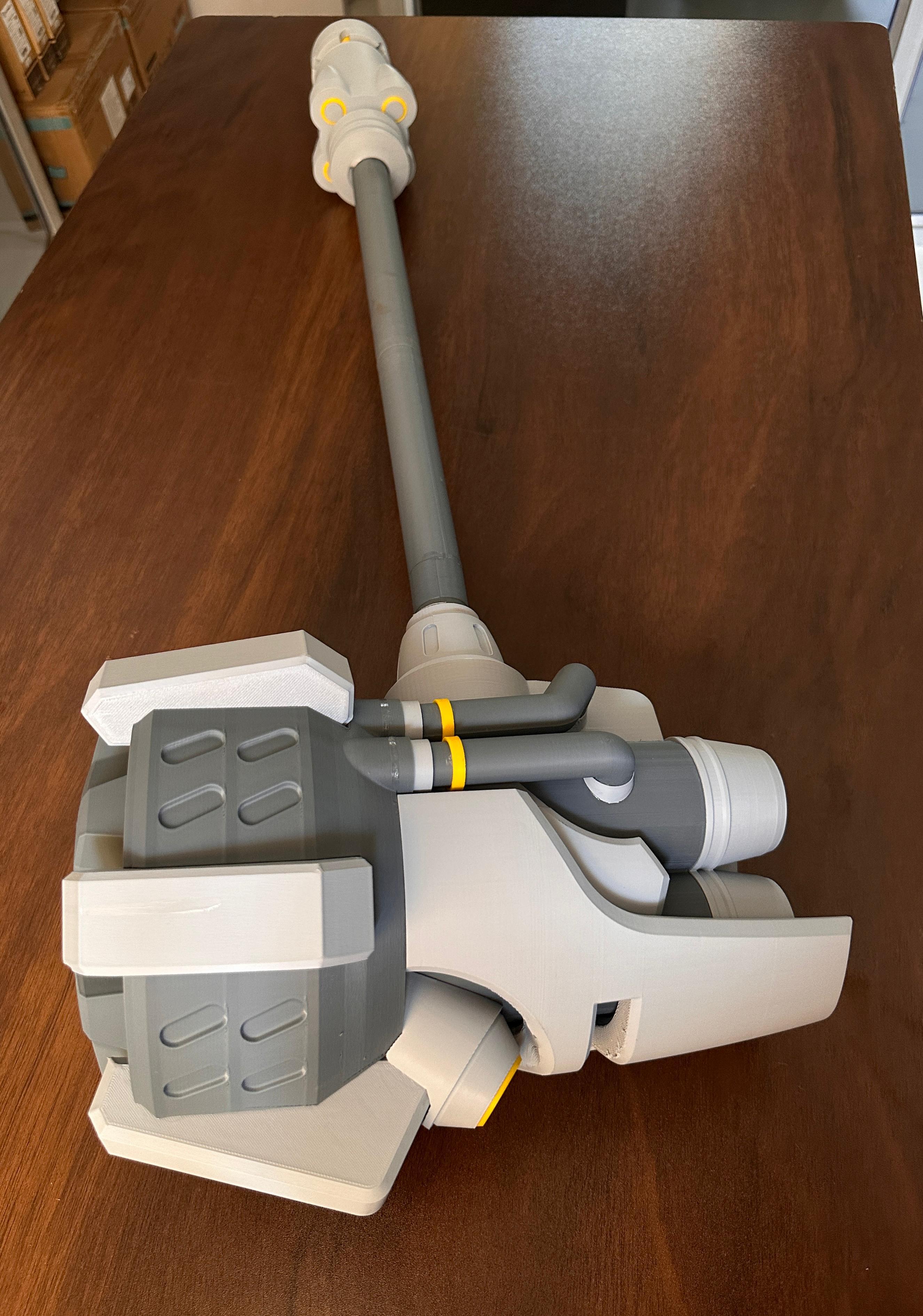 Rocket Hammer (3D Printable) 3d model