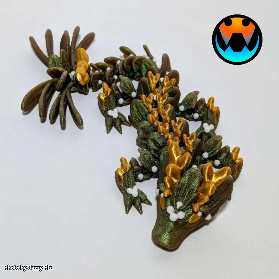 Baby Mistletoe Dragon 3d model