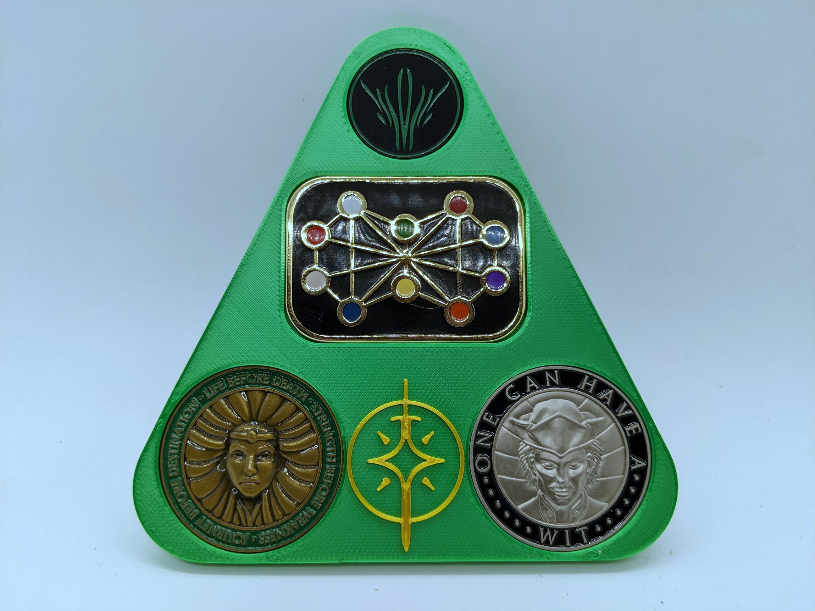 Way of Kings Kickstarter Coins & Pins Holder 3d model