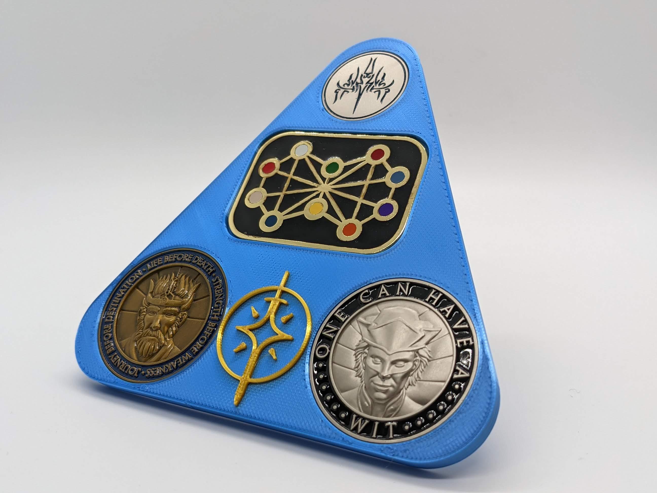 Way of Kings Kickstarter Coins & Pins Holder 3d model