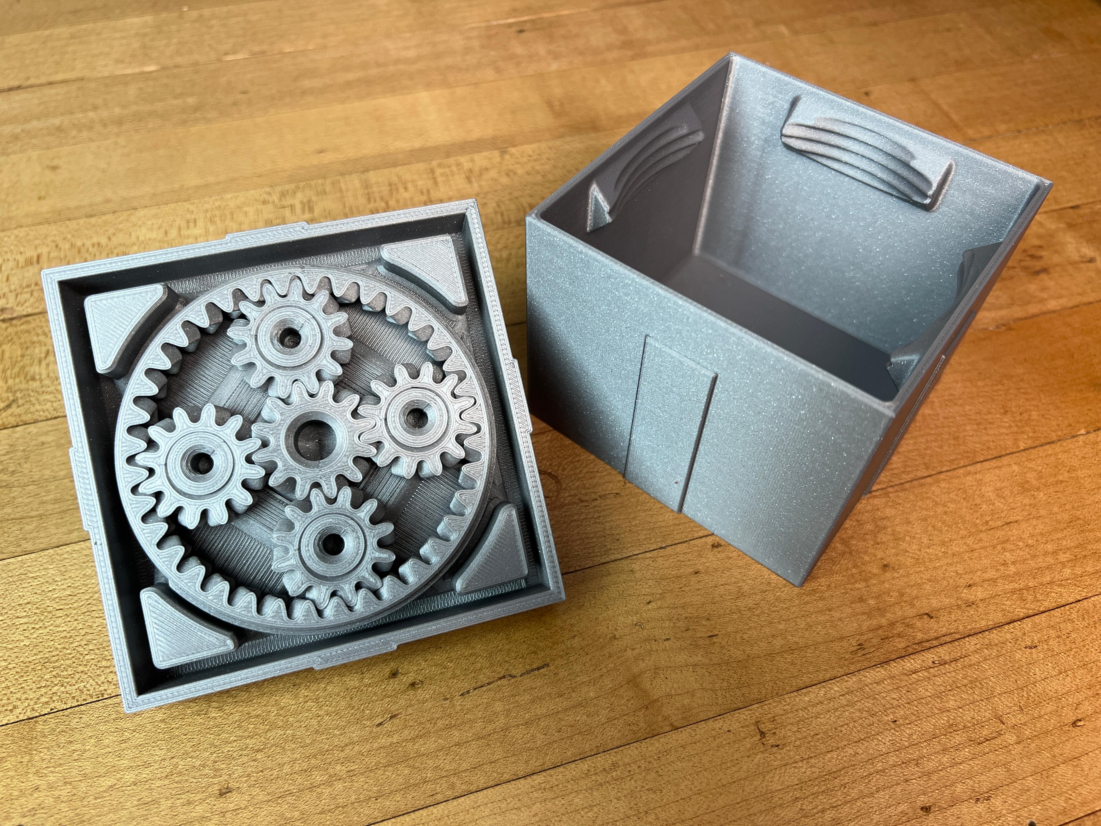 Gift Box #7 Print-in-Place - 3D model by 3dprintingworld on Thangs