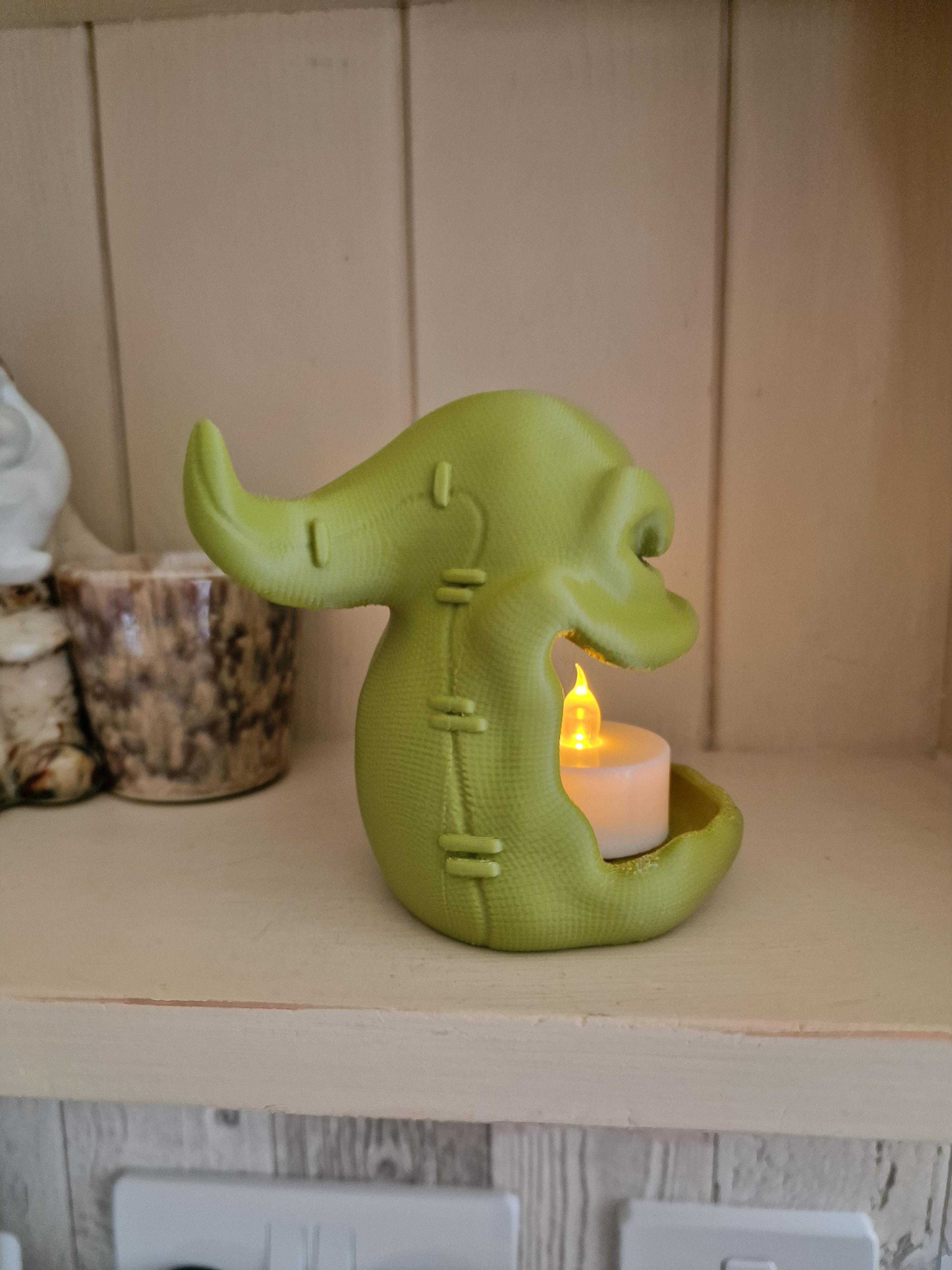 Oogie Boogie Candy Bowl and Tealight Holder 3d model