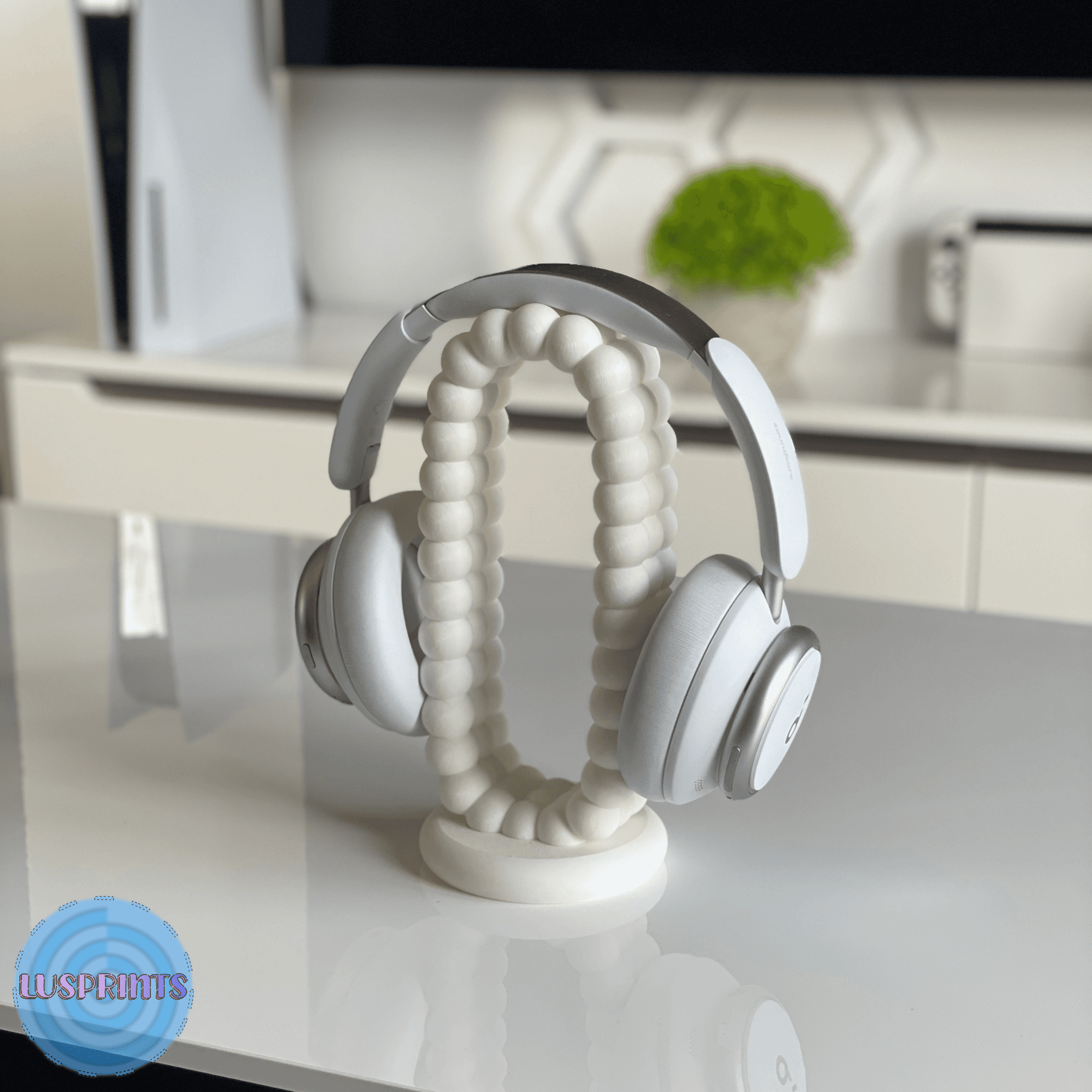 Headphone stand set 🎧 3d model