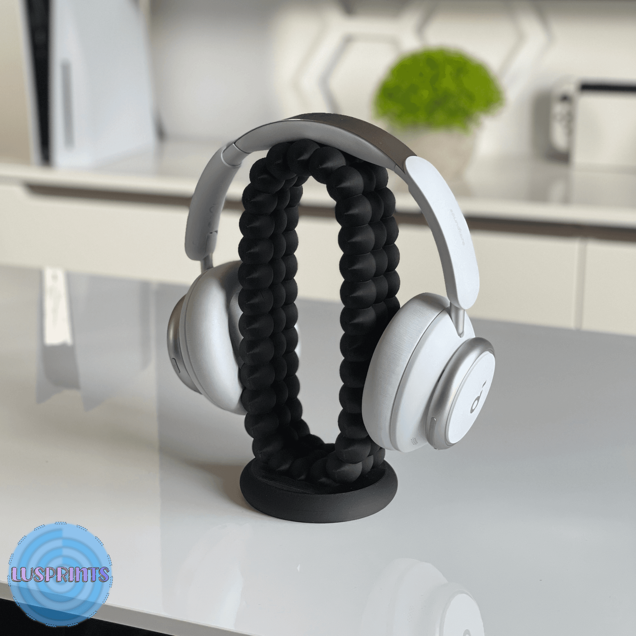 Headphone stand set 🎧 3d model