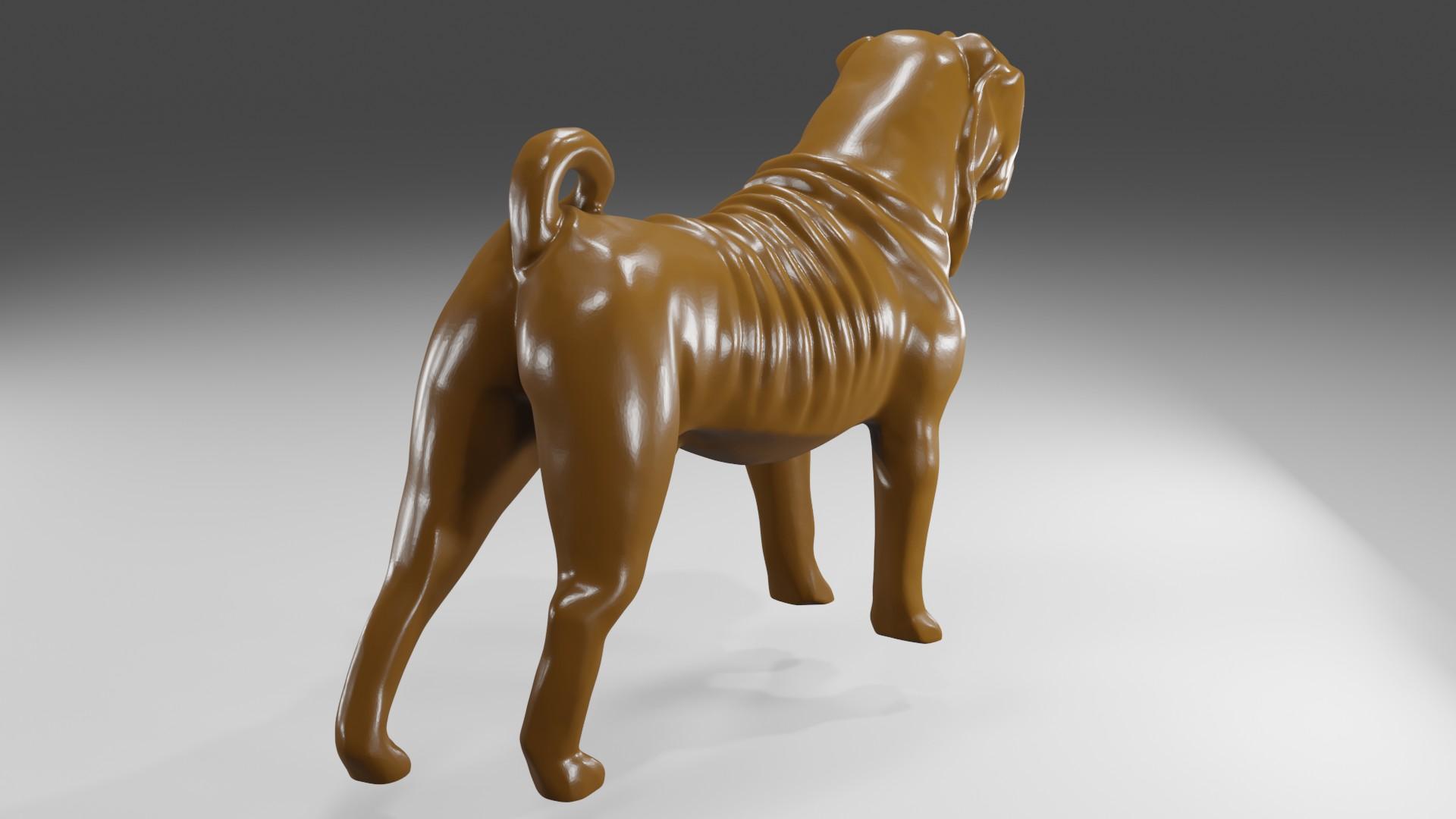 Shar-Peï 3d model