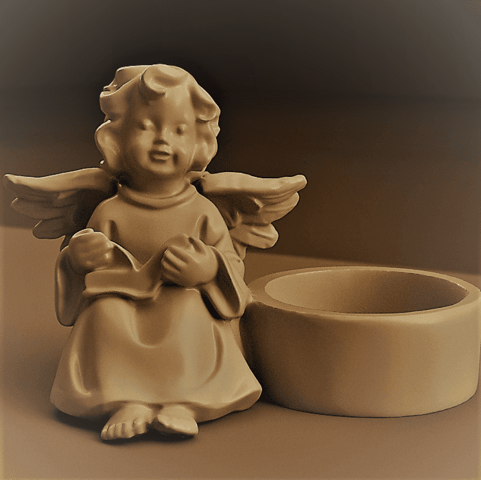 Angel Candle 3d model