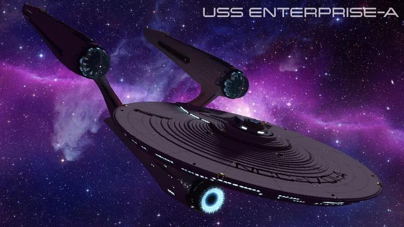 Minecraft USS Enterprise-A 3d model