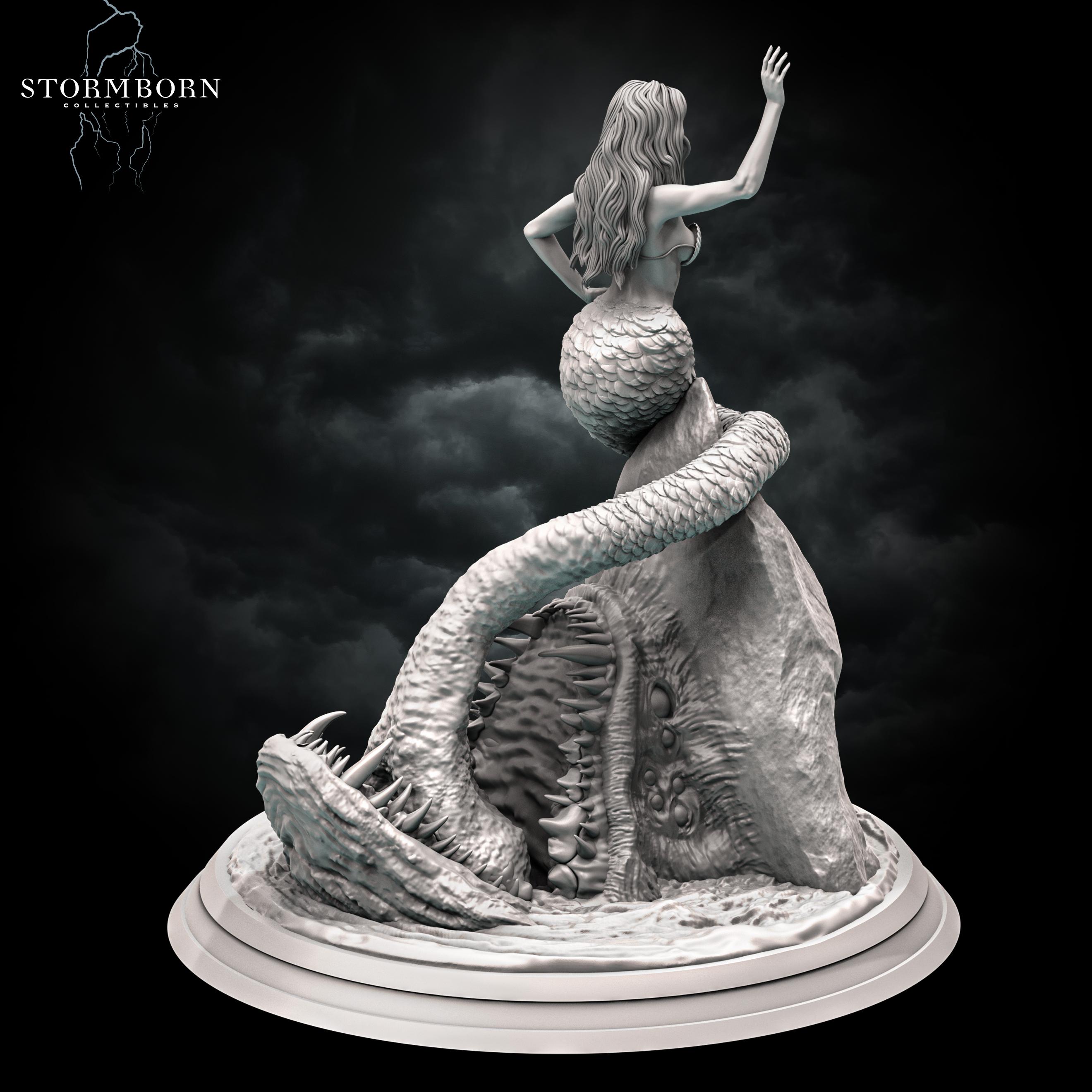 (32mm) Mermaid Mimic 3d model