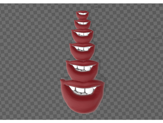 mouth mouth 3d model