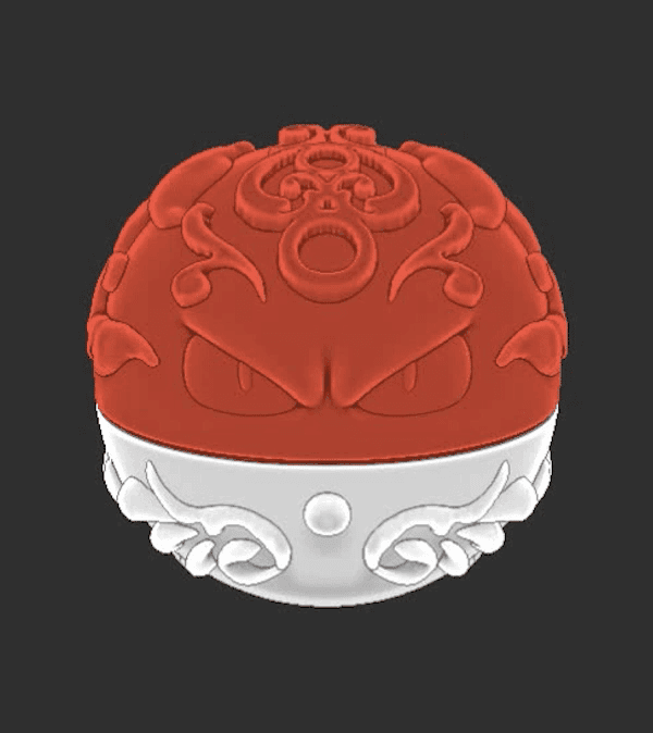 VOLTORB ORNAMENT  3d model