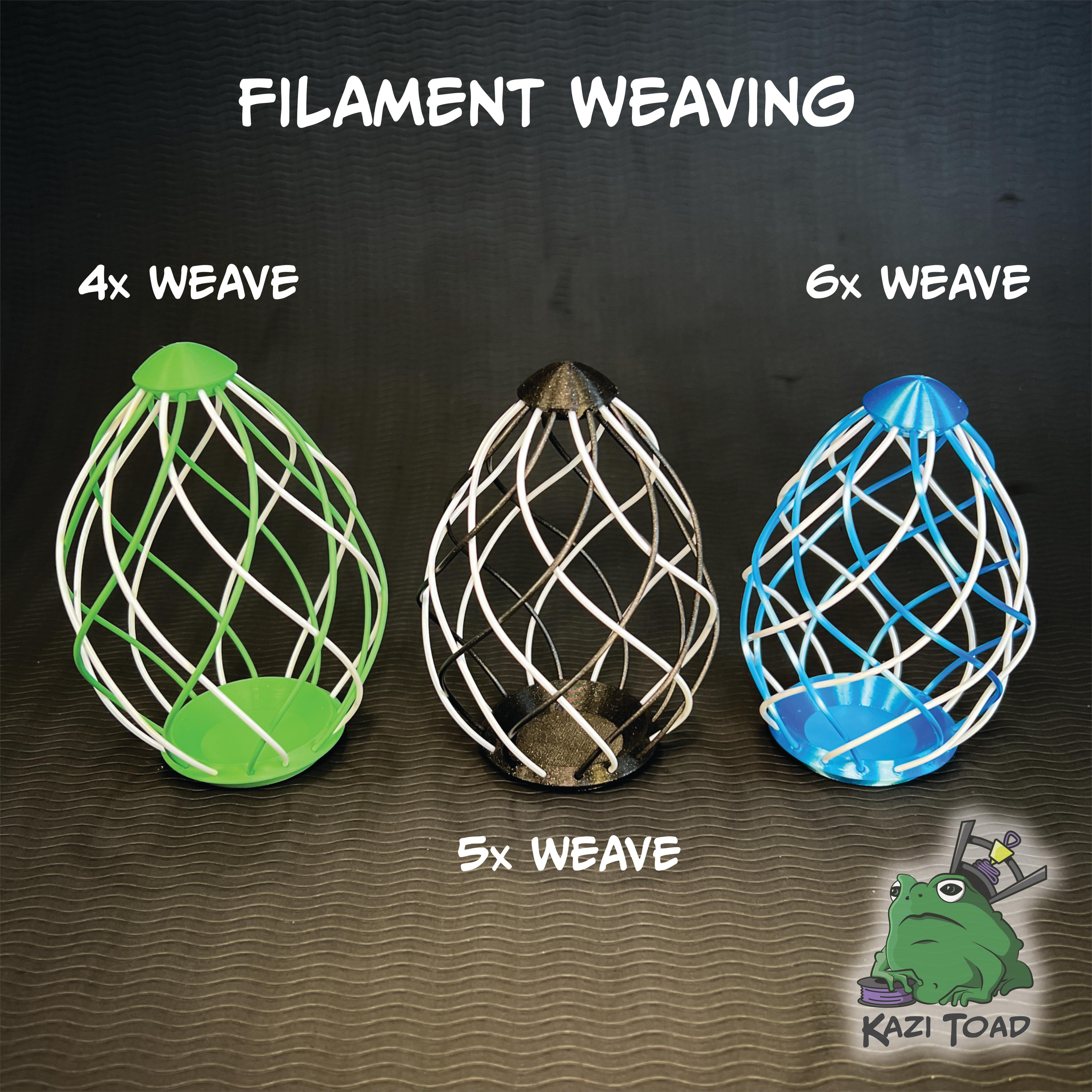 Woven Filament Easter Egg 3d model