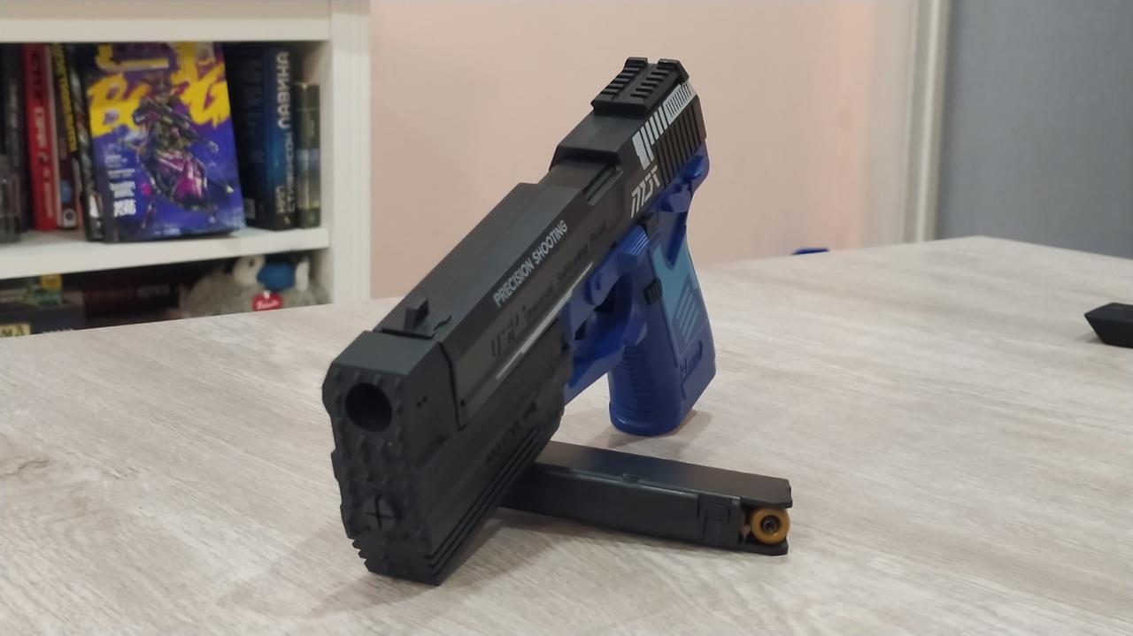 Muzzle mod for a toy USP pistol 3d model