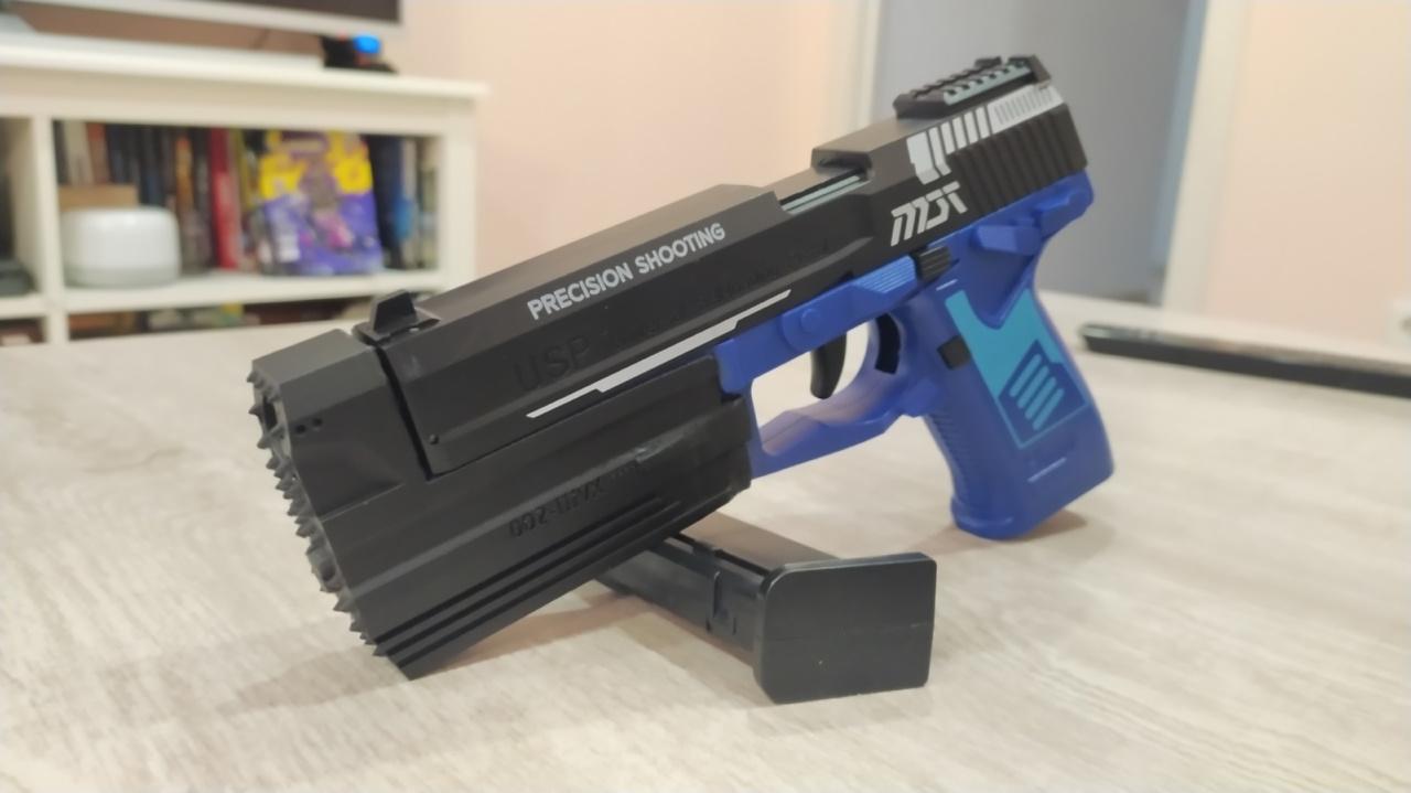 Muzzle mod for a toy USP pistol 3d model