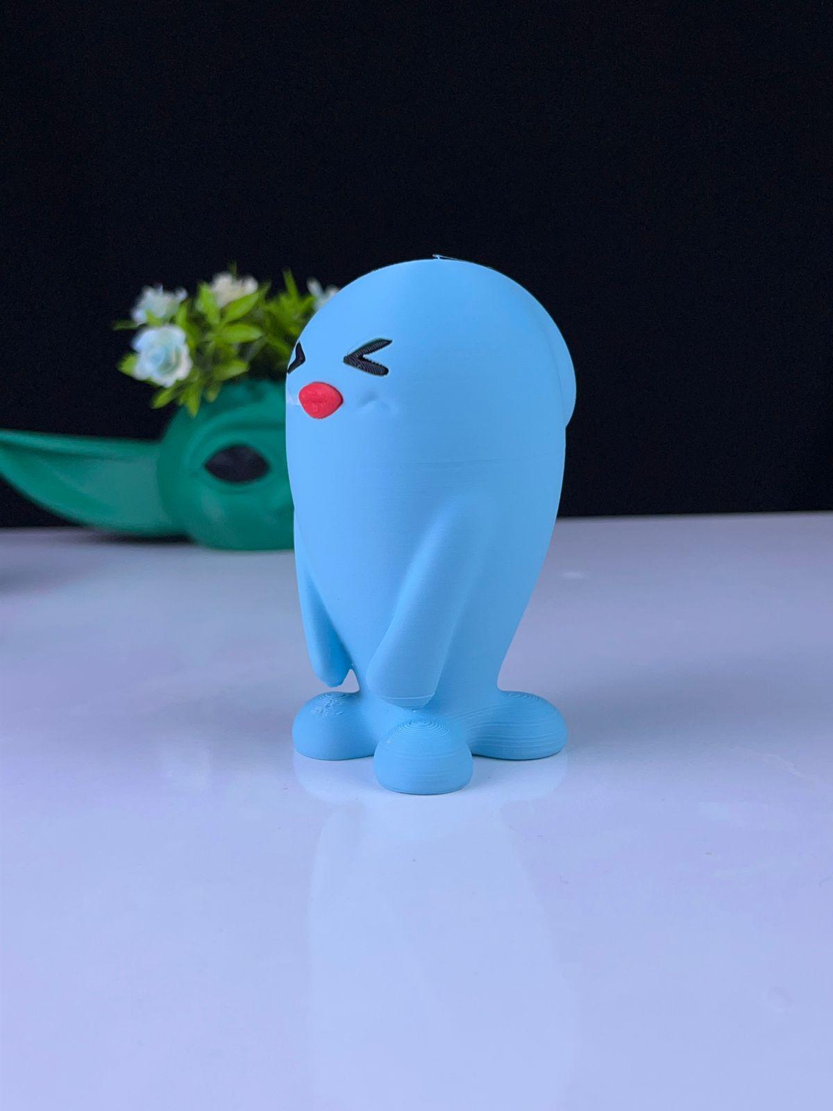 Wobbuffet Female - Multipart 3d model