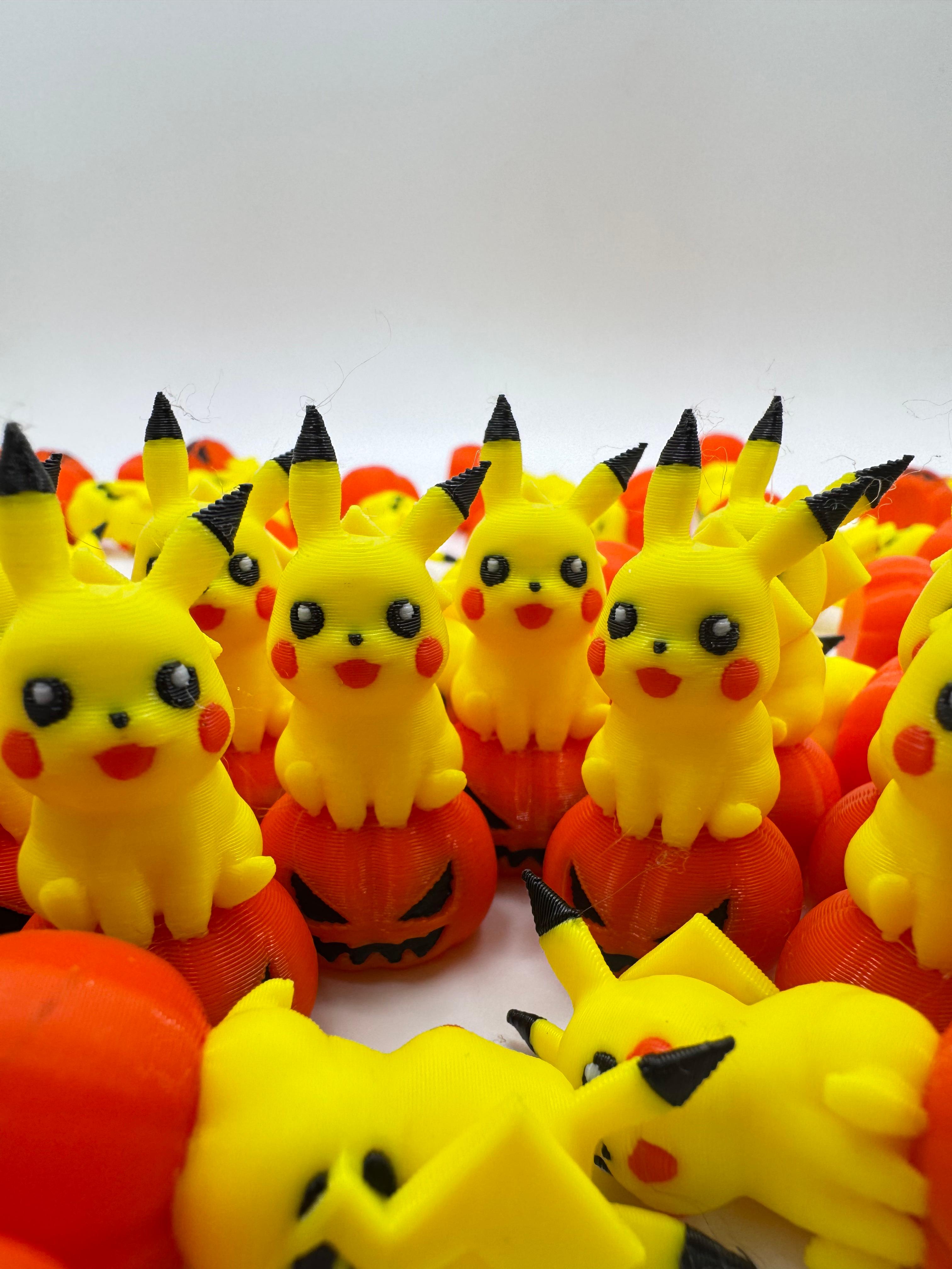 Halloween Pikachu Pokemon (3mf included, no support) 3d model