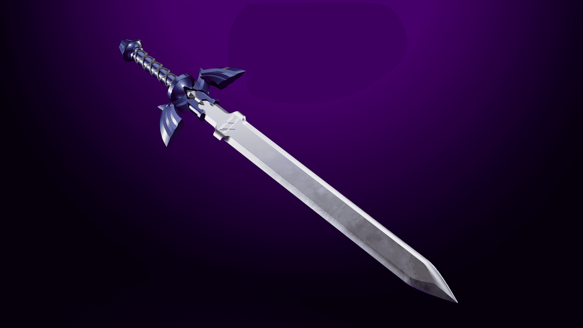 Master Sword and sheet 3d files 3d model