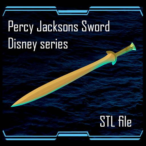 Percy Jackson Sword Riptide (Disney series) 3d model