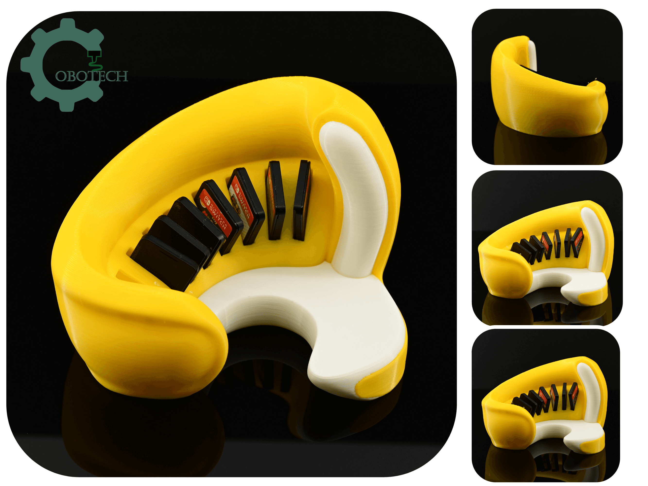 Cobotech Game Card Holder Banana Sofa 3d model