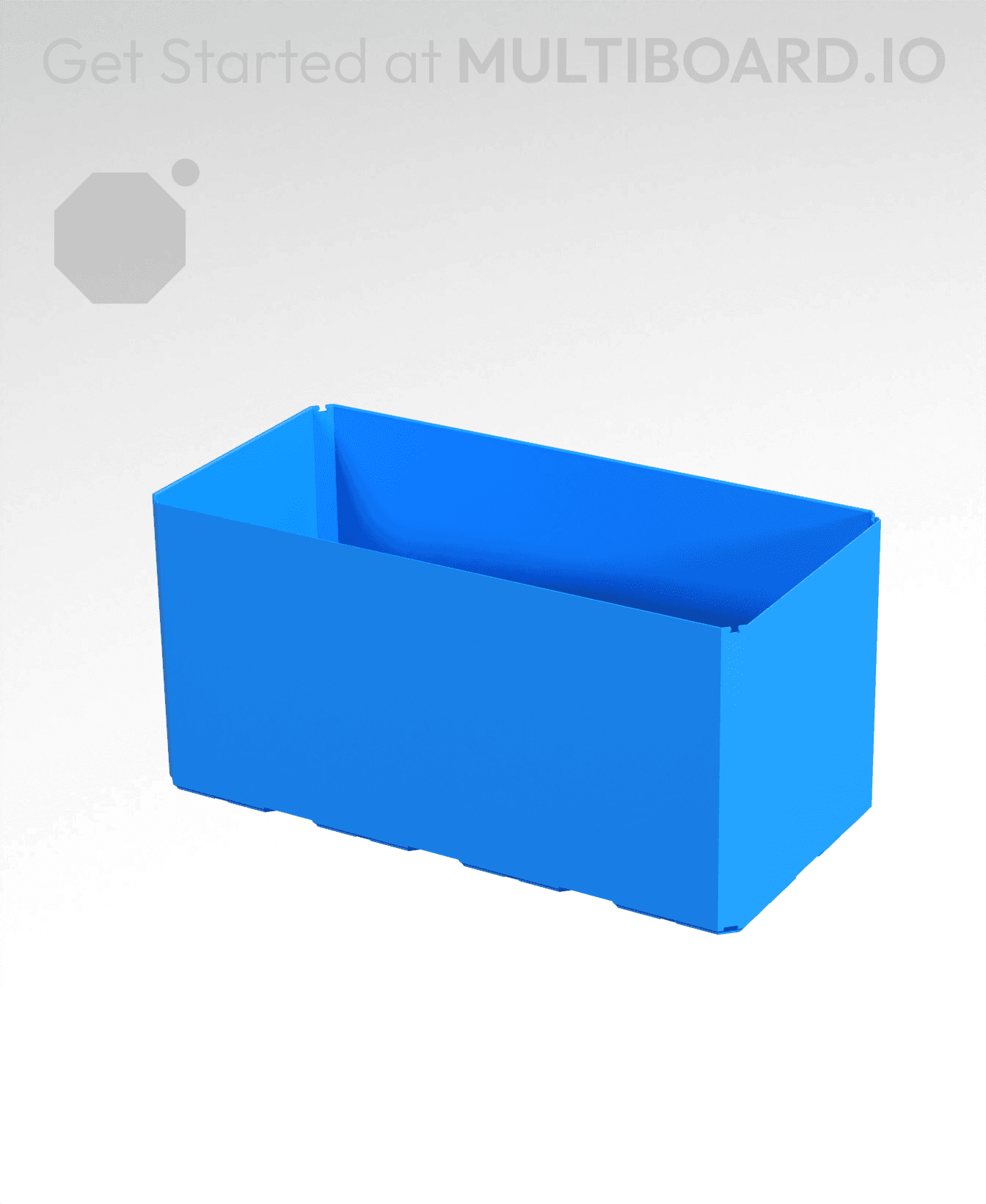 4x2x2 - Bin - Multibin Insert 3d model