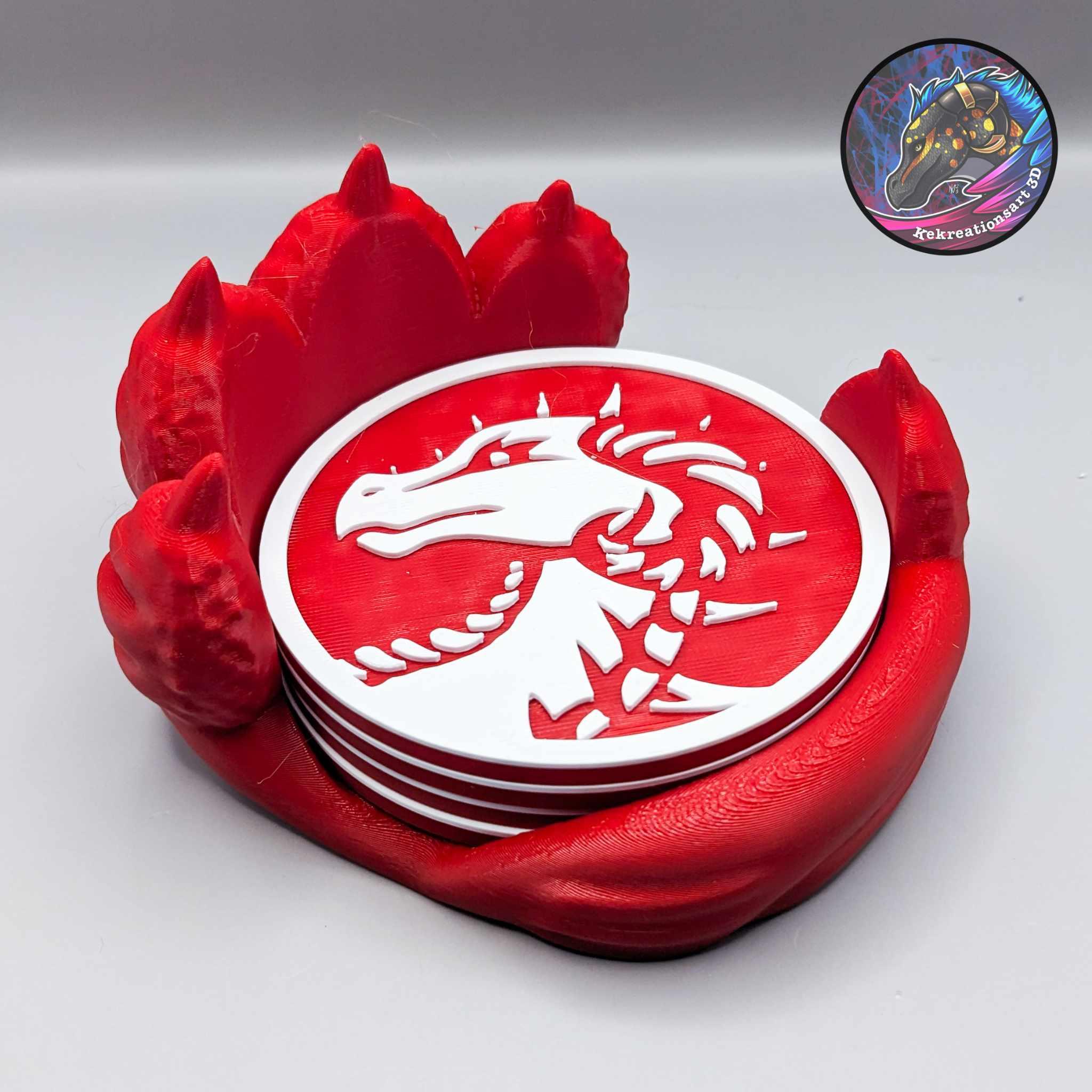 Dragon Coaster Set 3d model