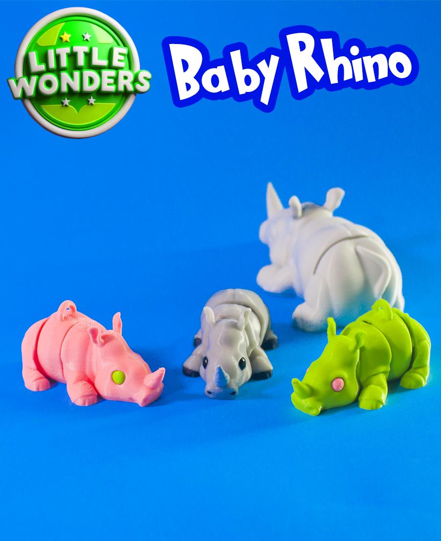 Baby Rhino / Little Wonders 3d model