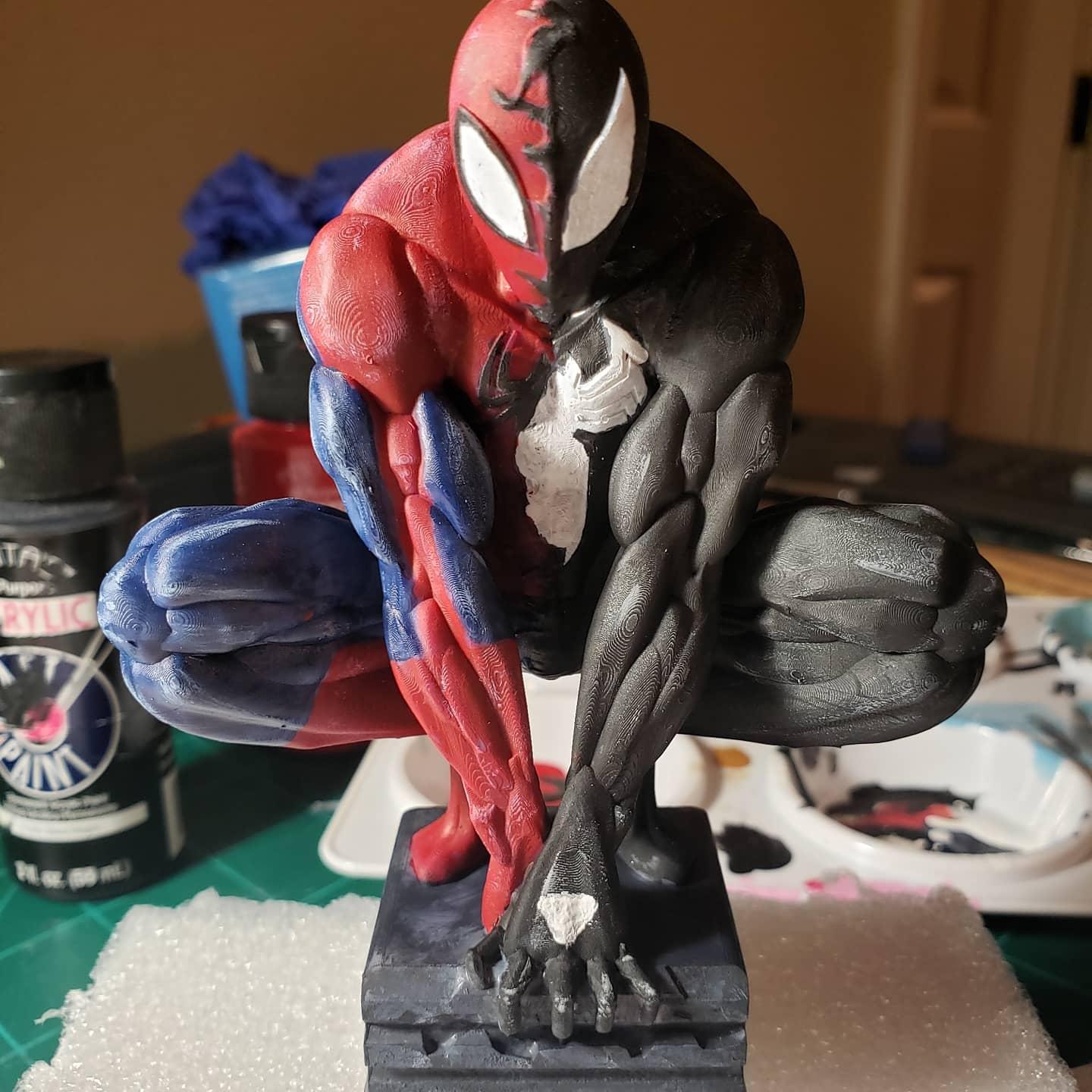 Symbiote Spider 3d model