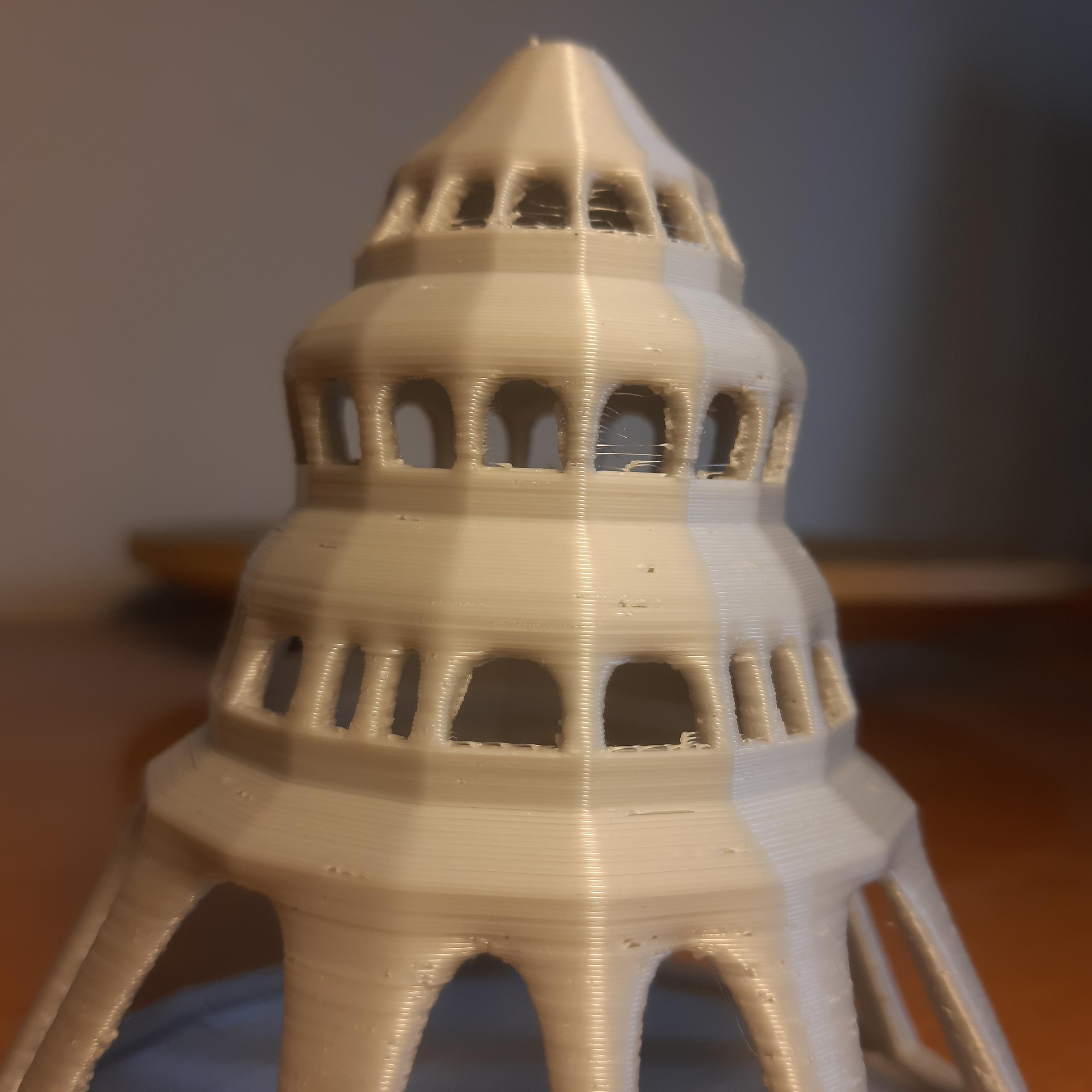 Gaudi Tower Decoration 3d model