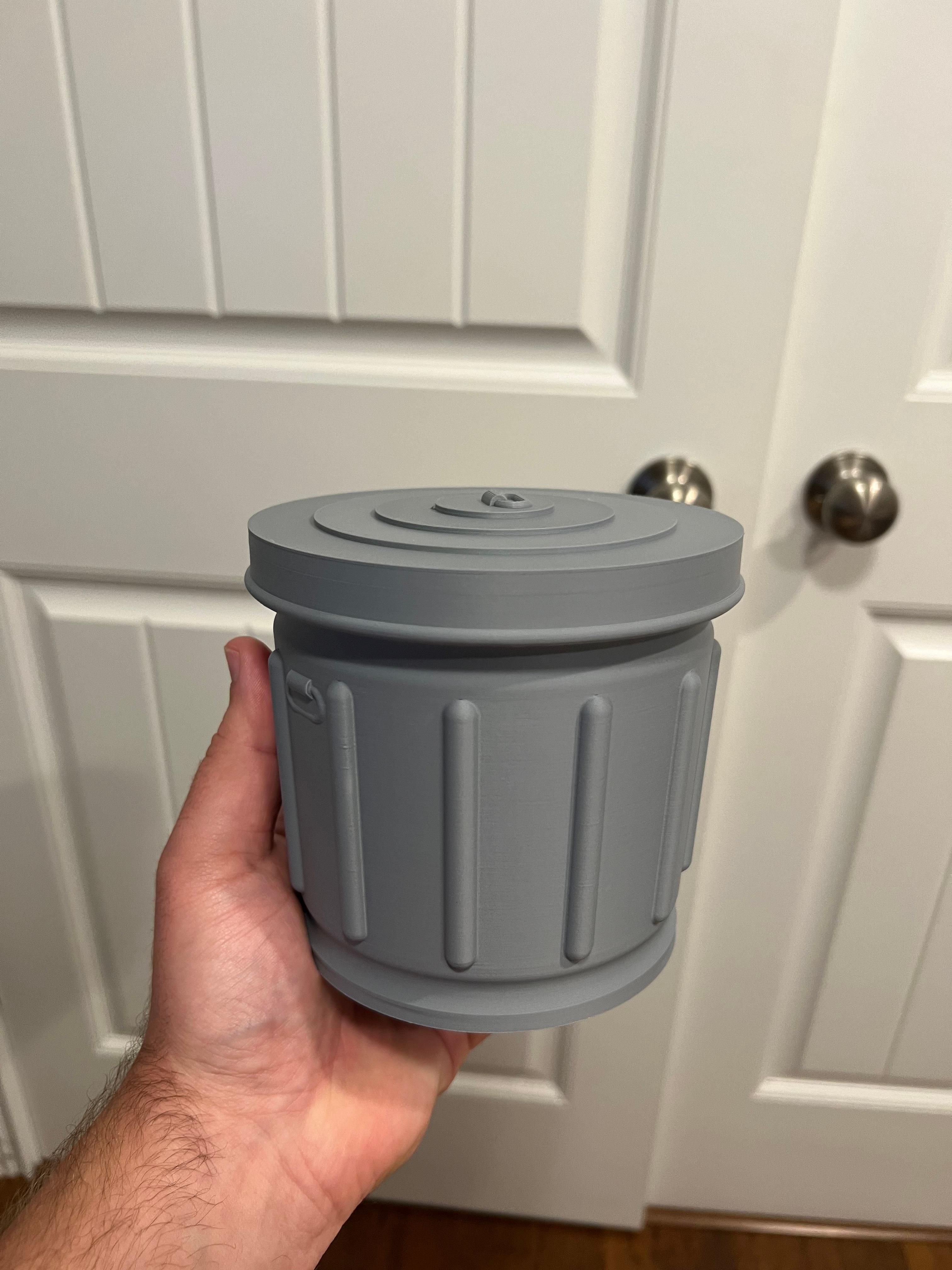 Trash Can Deck Box.stl 3d model