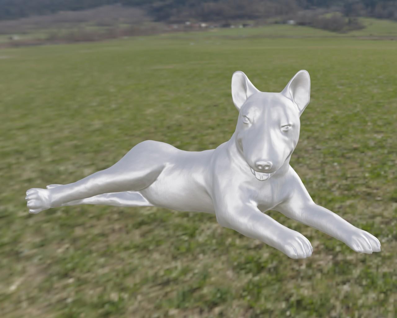 Bull Terrier 3d model