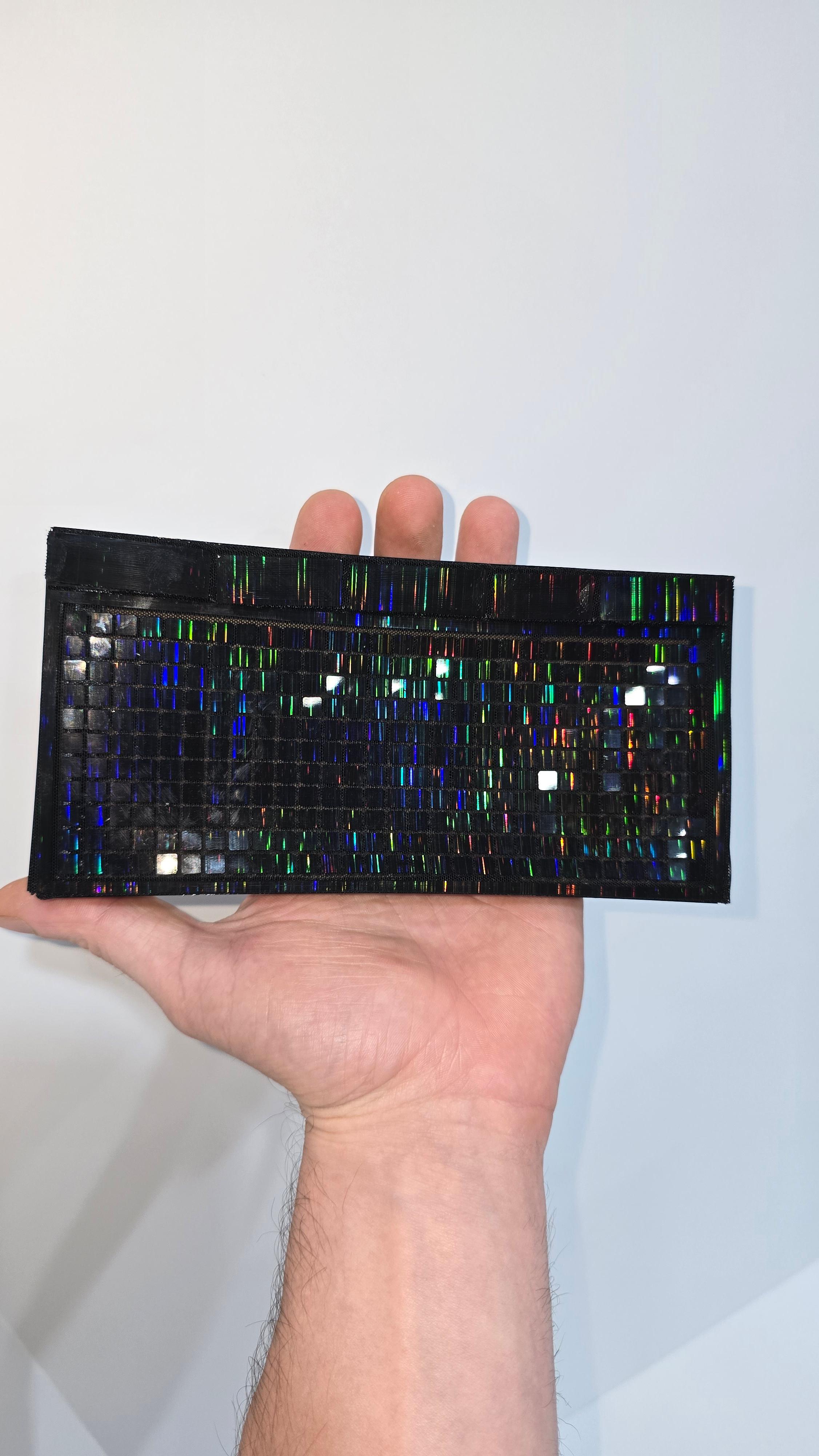 Large Square grid clutch  3d model