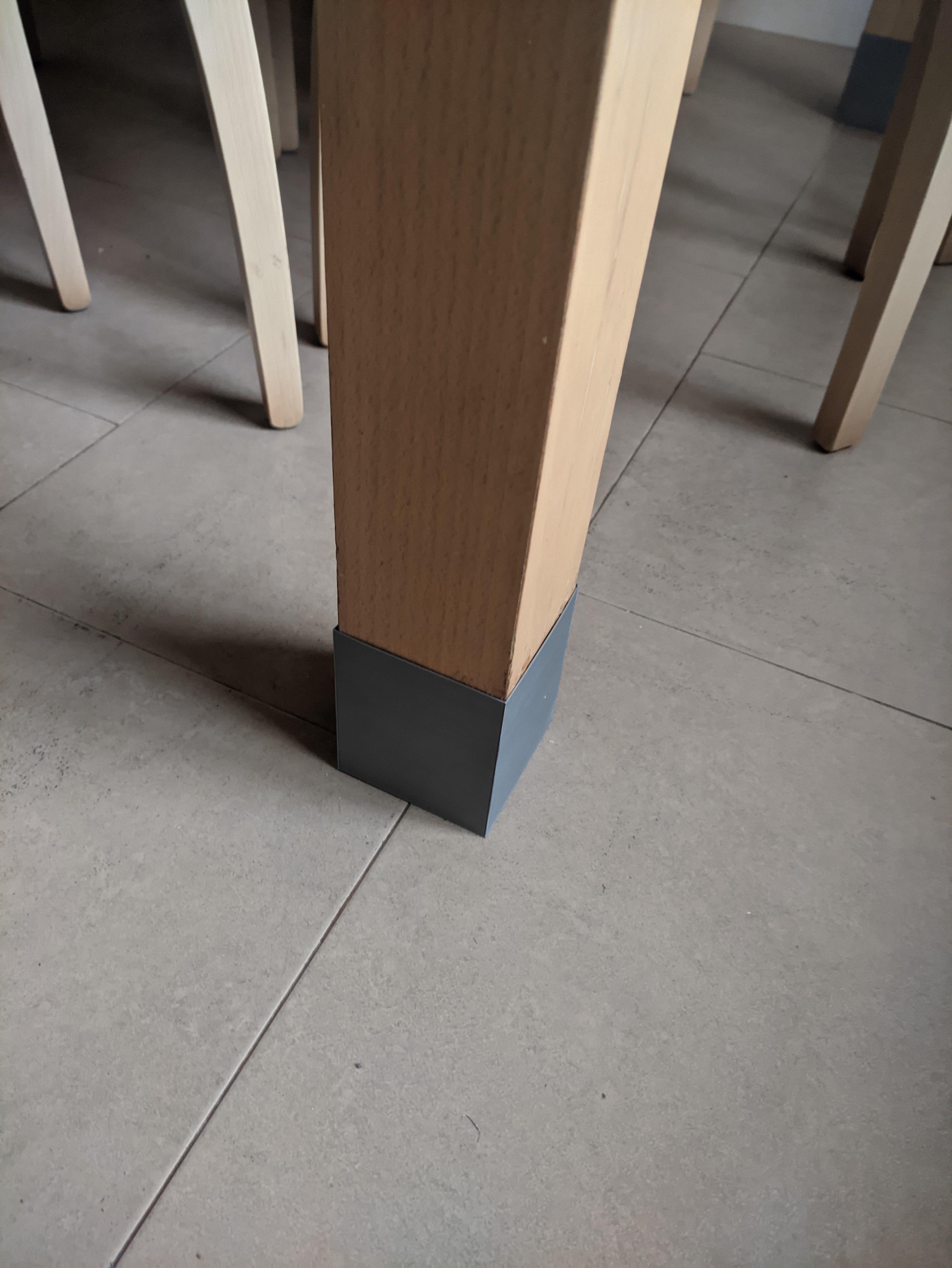 Table leg 80’5x80’5 mm 3d model