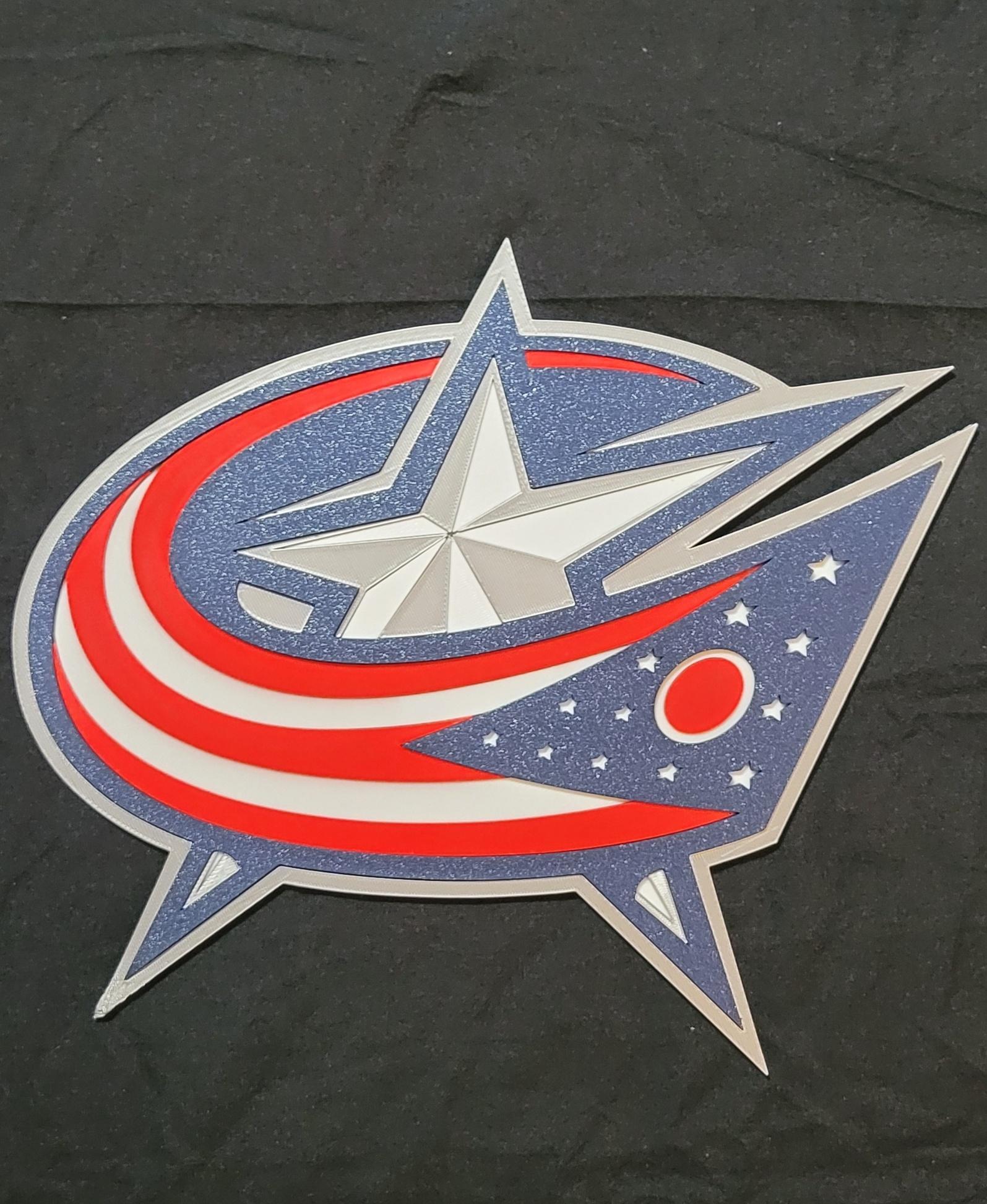 Columbus Blue Jackets 3d model