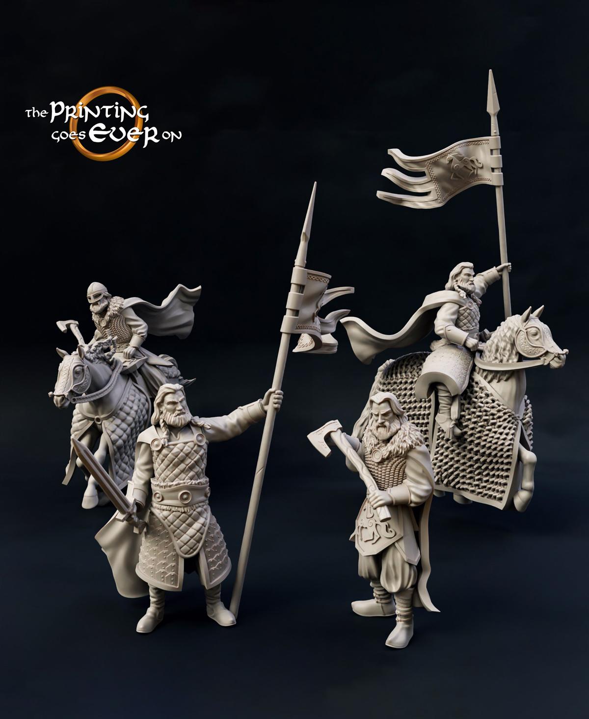 Ridermercia Marshalls - On Foot and Mounted 3d model
