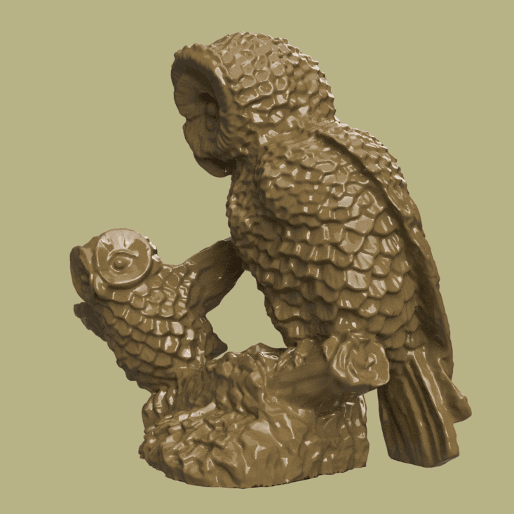 Owl 1 3d model