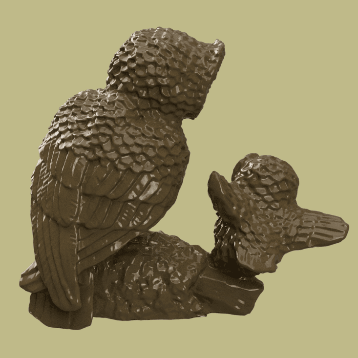 Owl 1 3d model