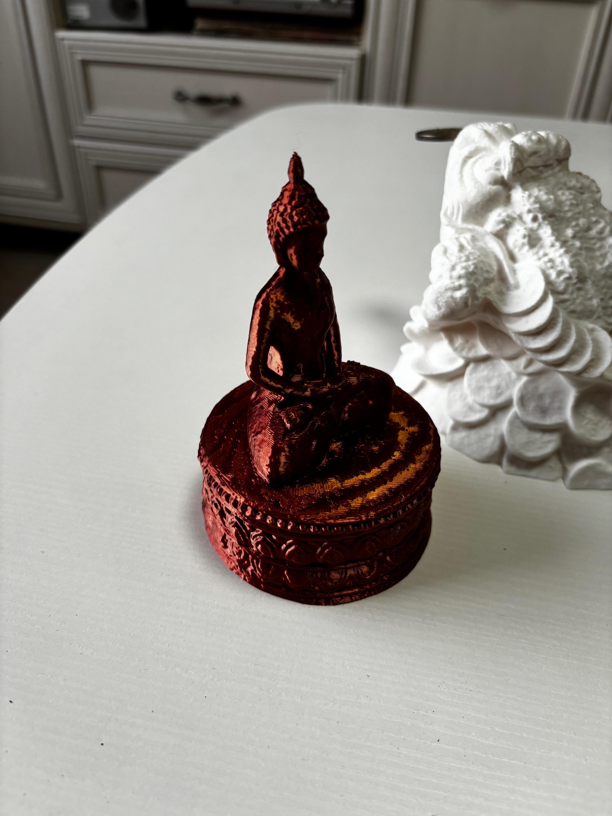 sitting buddha sculpture 3d model