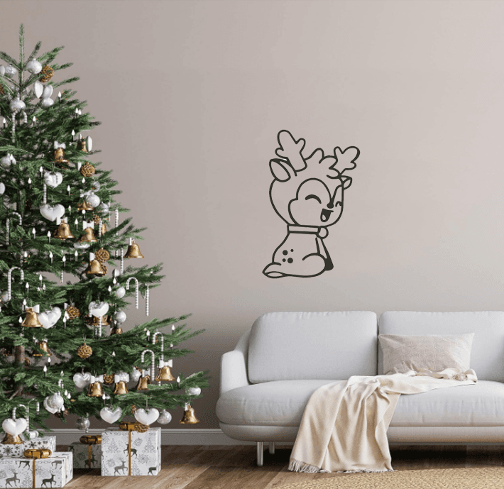 Christmas Pack: Reindeer II 3d model