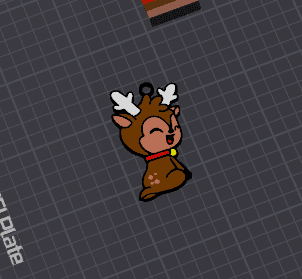 Christmas Pack: Reindeer II 3d model