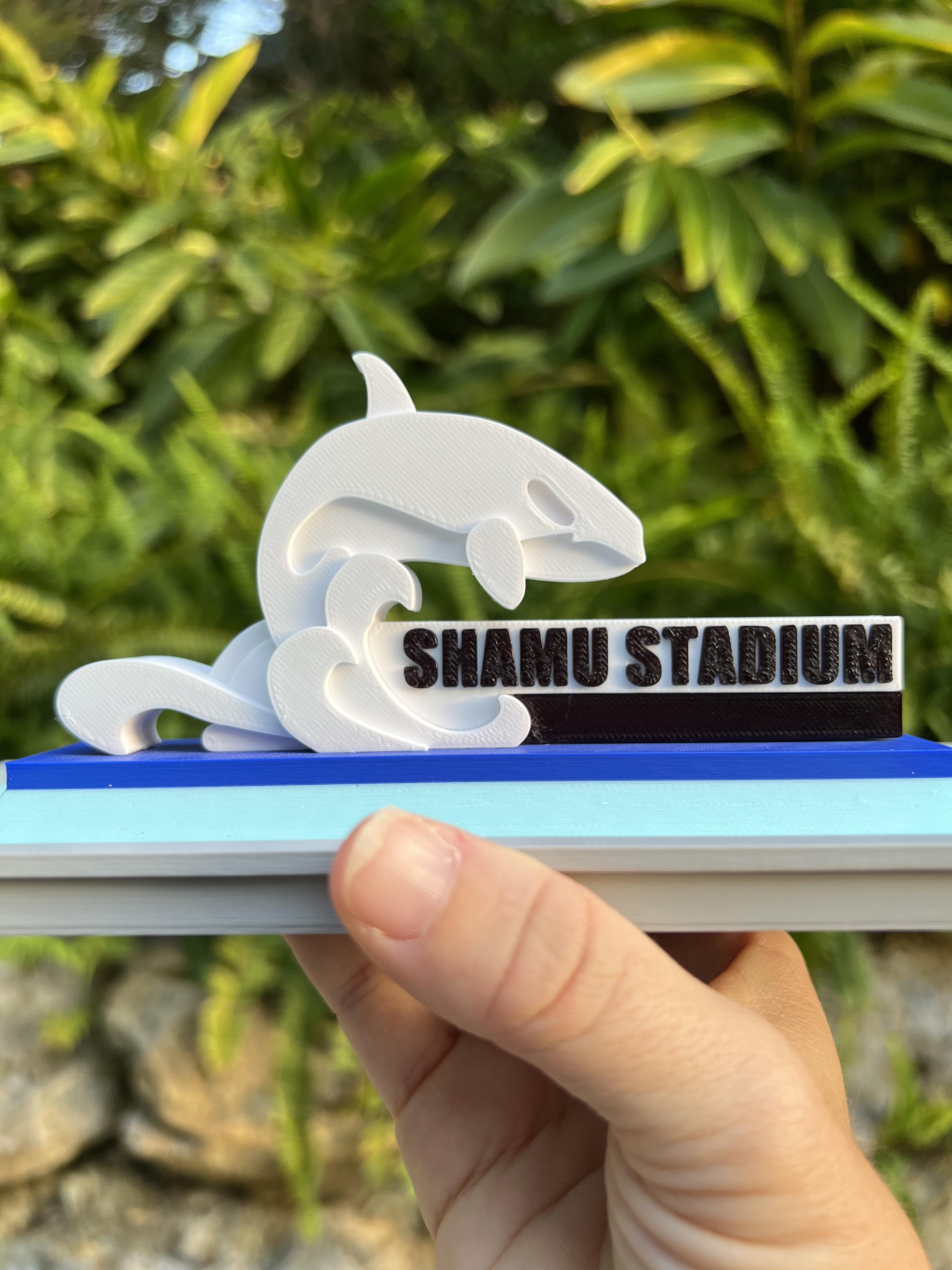 Shamu Stadium Fountain Replica  3d model