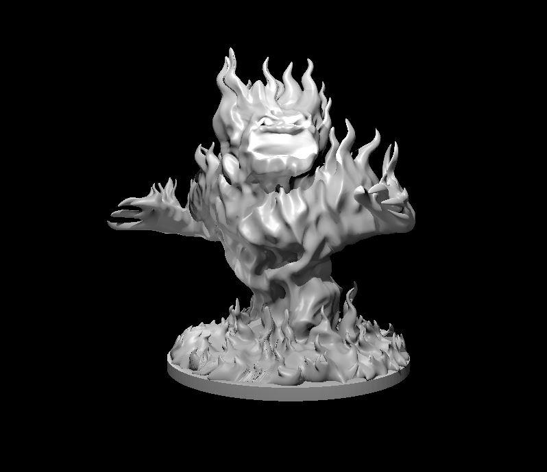 Fire Elemental - Fire Elemental - 3d model render - D&D - 3d model