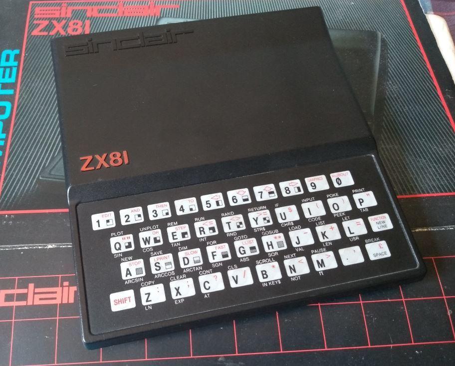 Sinclair ZX81 case 3d model