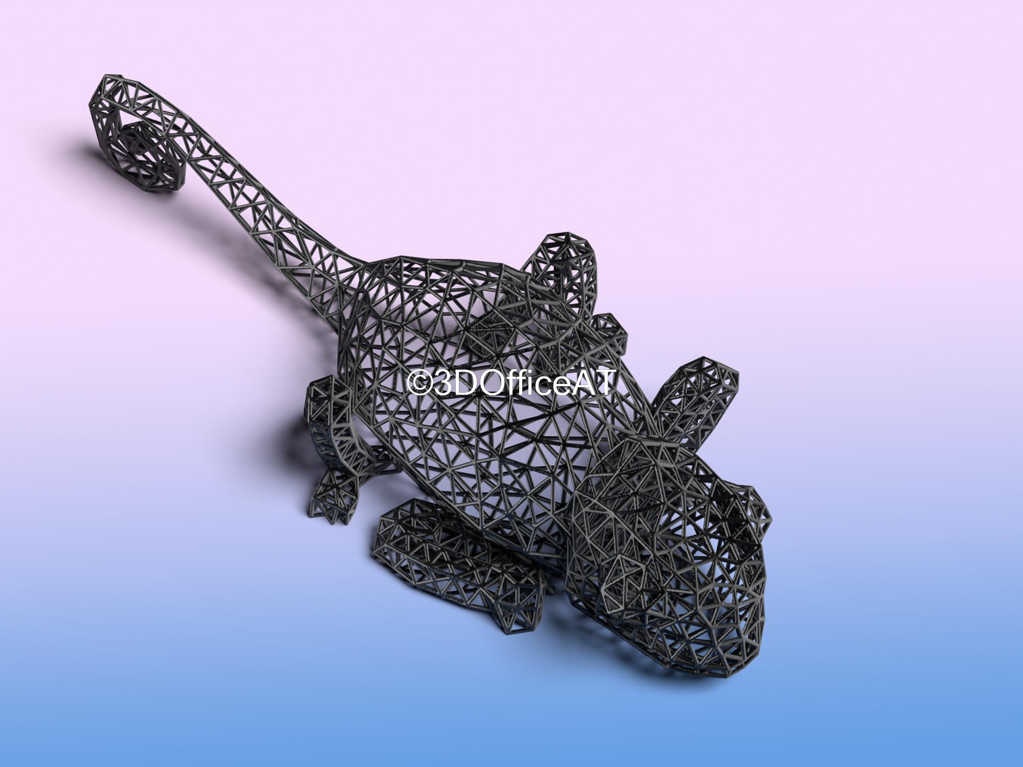 Chameleon 🦎🏠 3d model