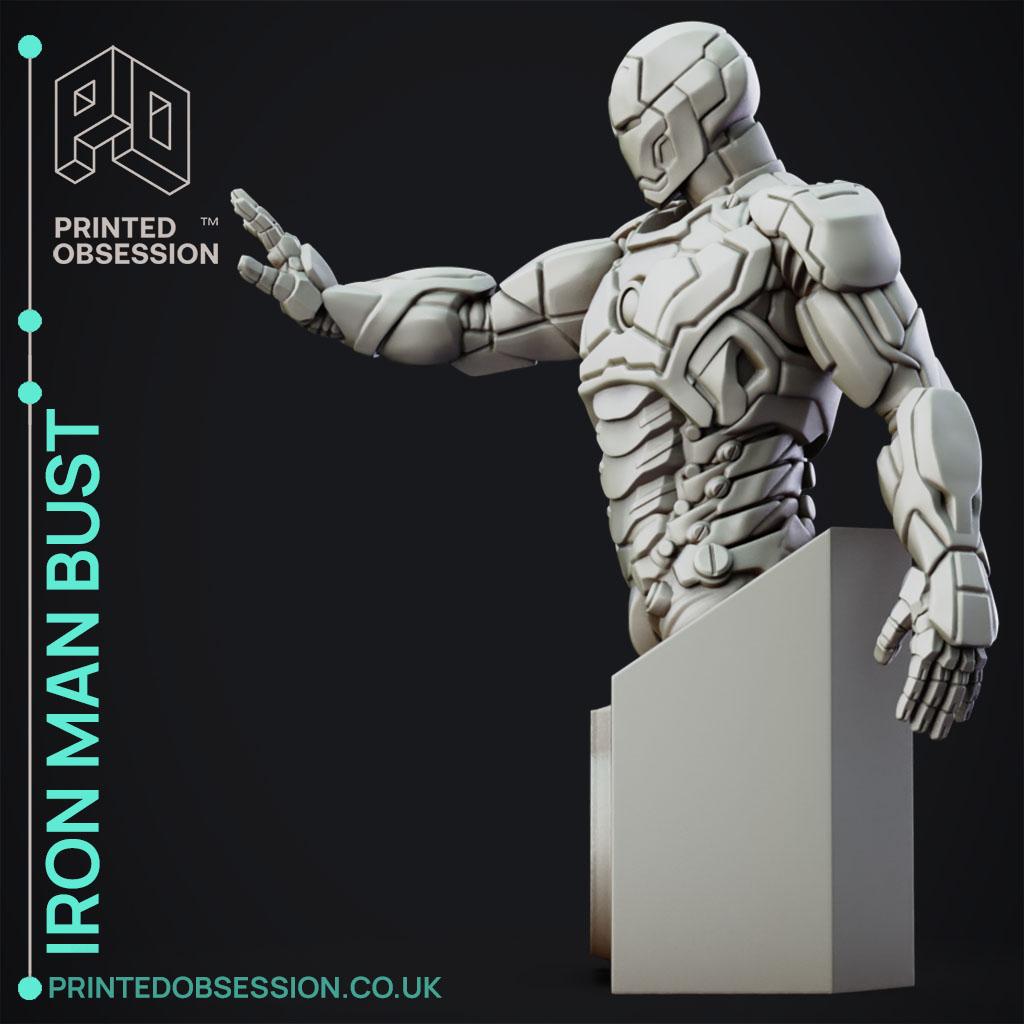Ironman Bust  3d model