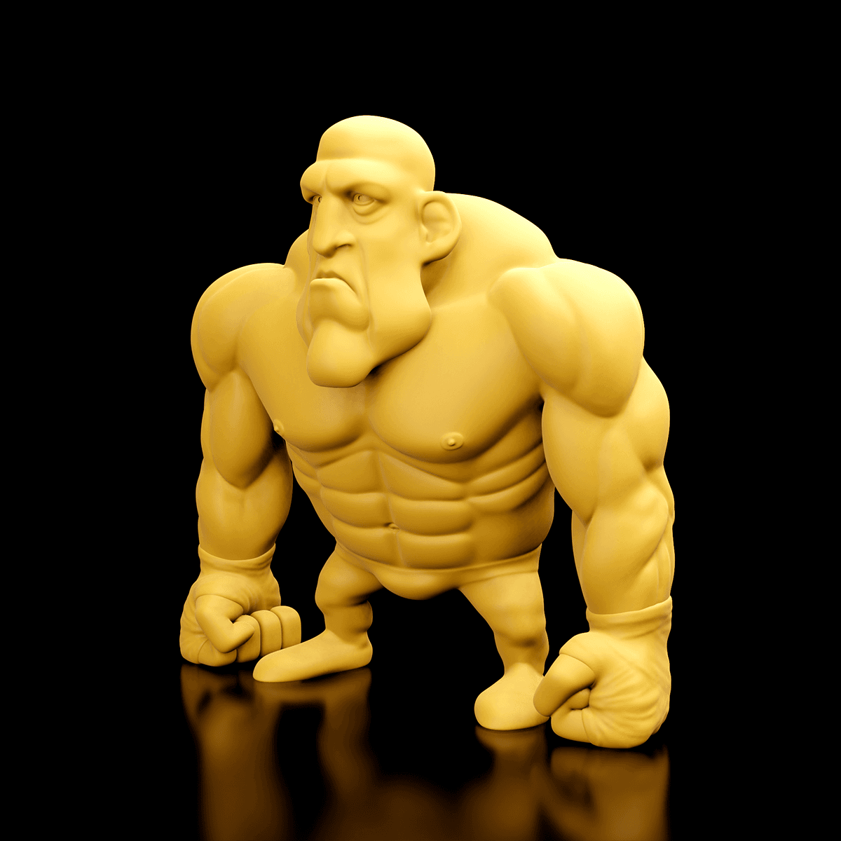 The Fighter 3d model