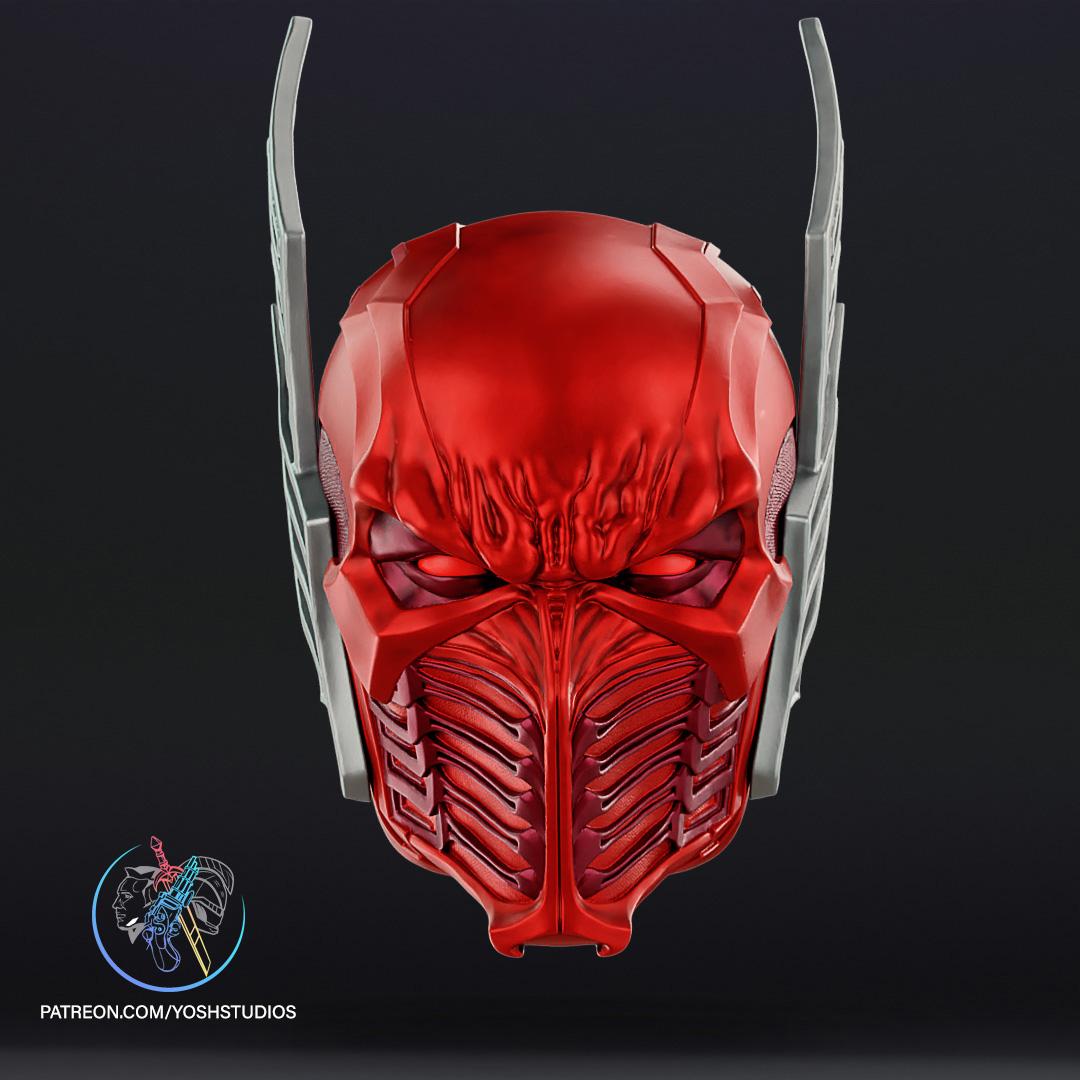 Red Death Mask 3D Print File STL 3d model