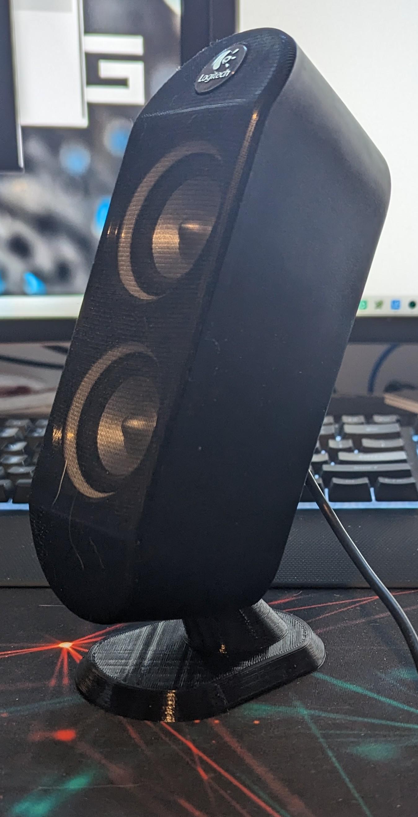Speaker Mount for Logitech X 3d model