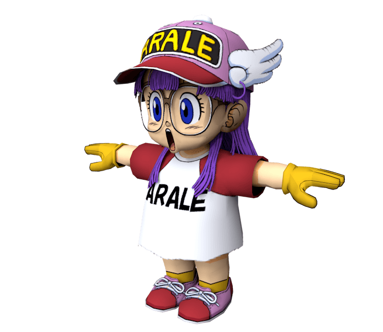 Dragon Ball Arale 3d model