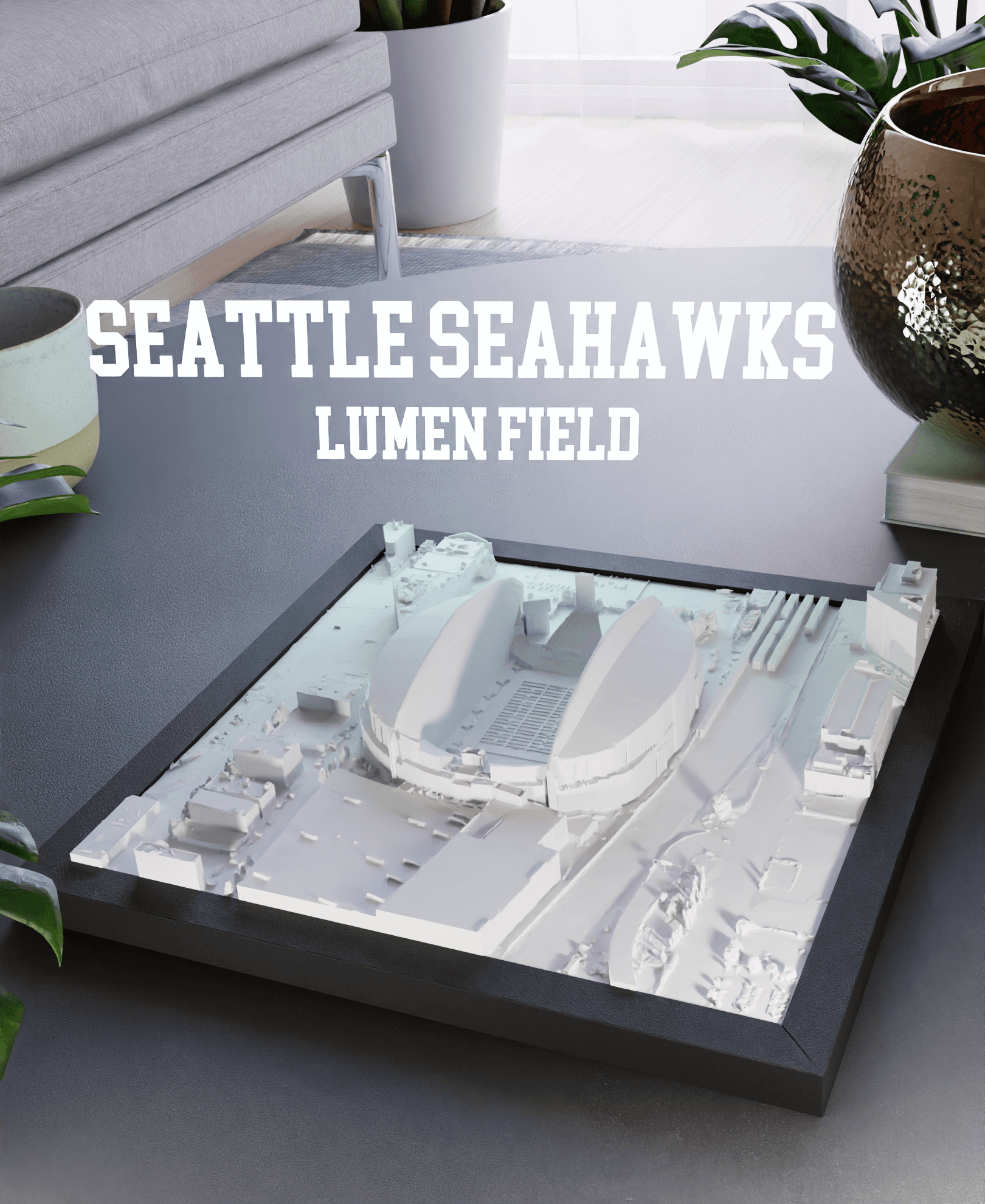 Seattle Seahawks - Lumen Field 3d model