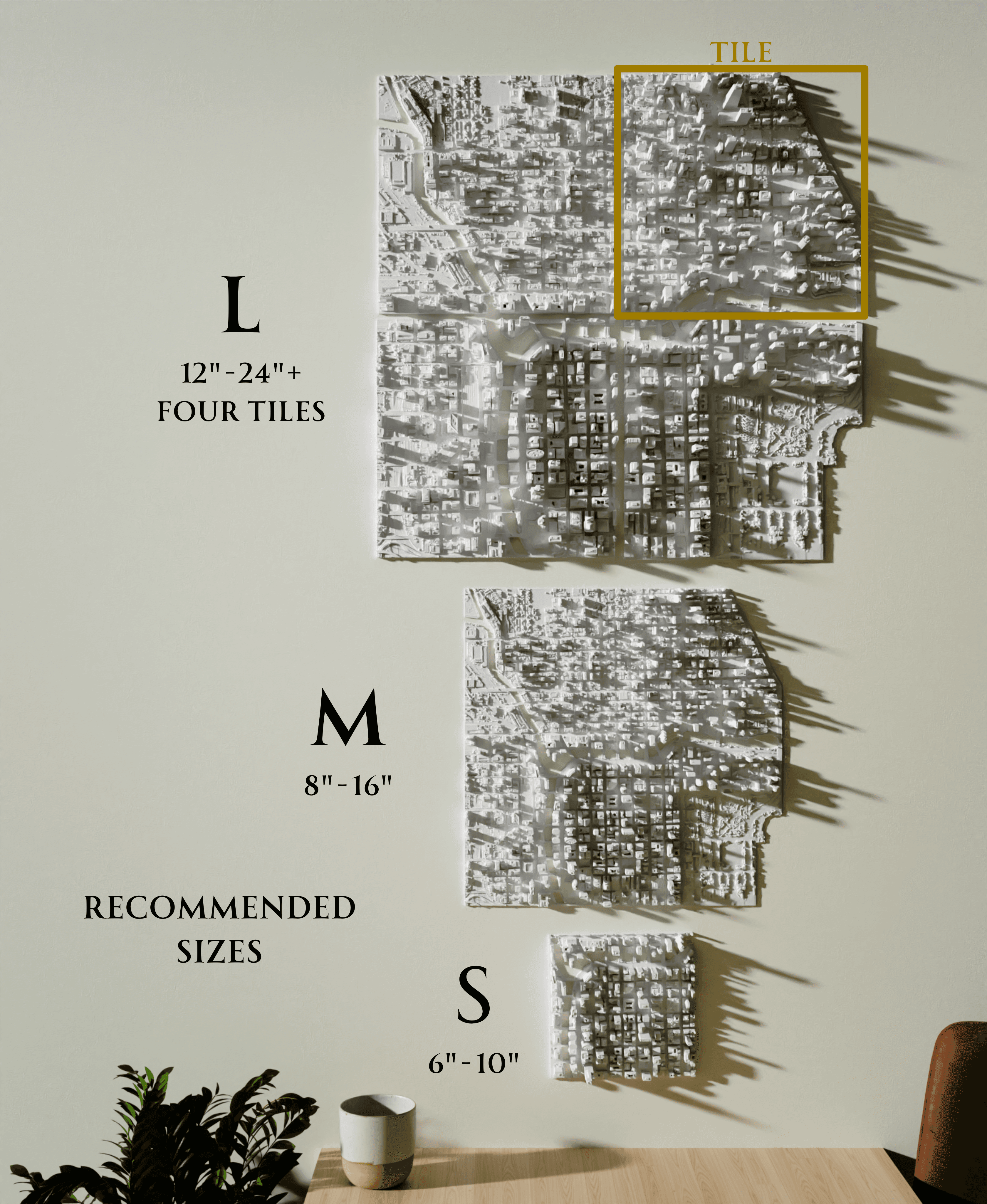 Chicago, IL - Medium & Large 3d model