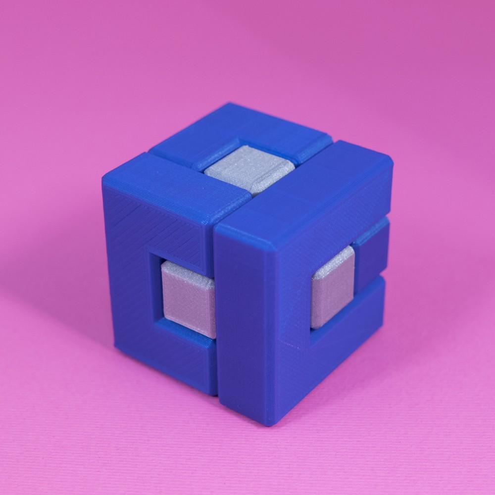 3x3 Puzzle Cube 3d model
